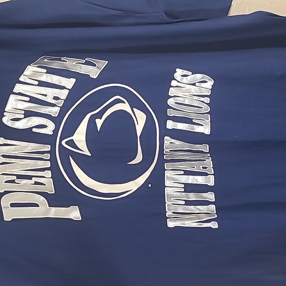 vintage 80s 90s Penn State University PSU Nittany Lions oversized sleep shirt - Picture 3 of 8